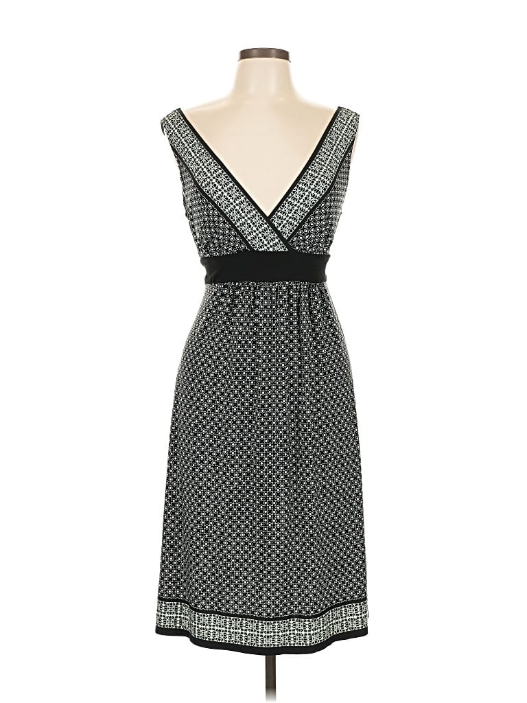 Pre-owned Connected Apparel Cocktail Dress In Black