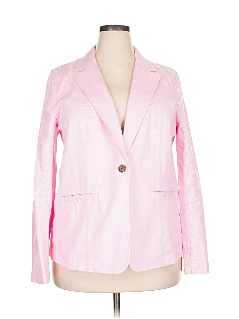 Pre-owned J.crew Factory Store Blazer Jacket In Pink