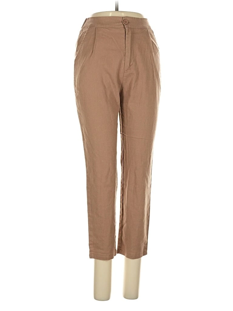 Pre-owned Unbranded Casual Pants In Brown