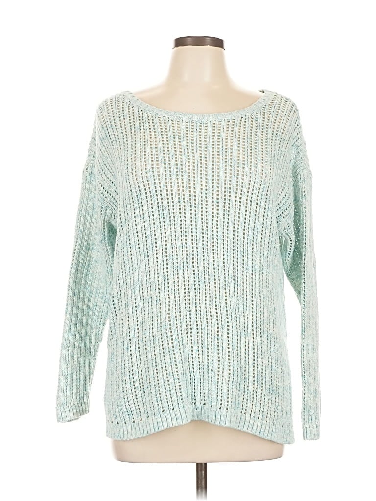 Pre-owned Talbots Pullover Sweater In Blue