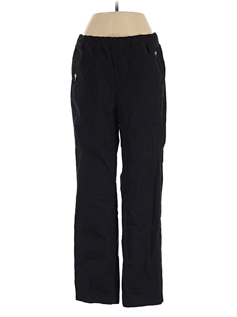 Pre-owned Eddie Bauer Casual Pants In Black