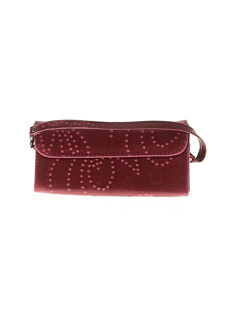 Pre-owned Unbranded Wristlet In Red