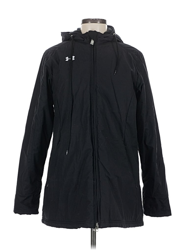 Pre-owned Under Armour Raincoat In Black