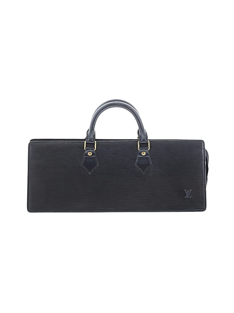 Pre-owned Louis Vuitton Leather Satchel In Black