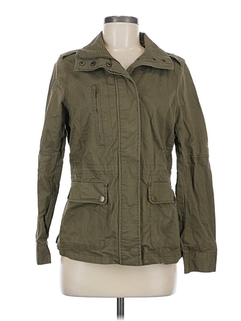 Pre-owned Love Tree Jacket In Green