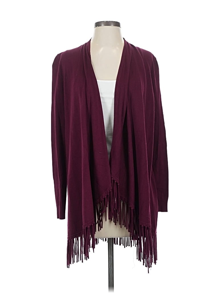 Pre-owned Neiman Marcus Kimono In Burgundy