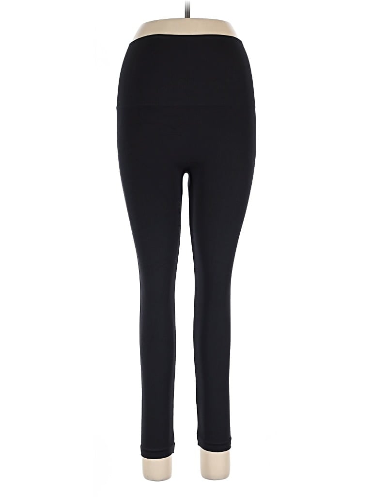 Pre-owned Spanx Active Pants In Black