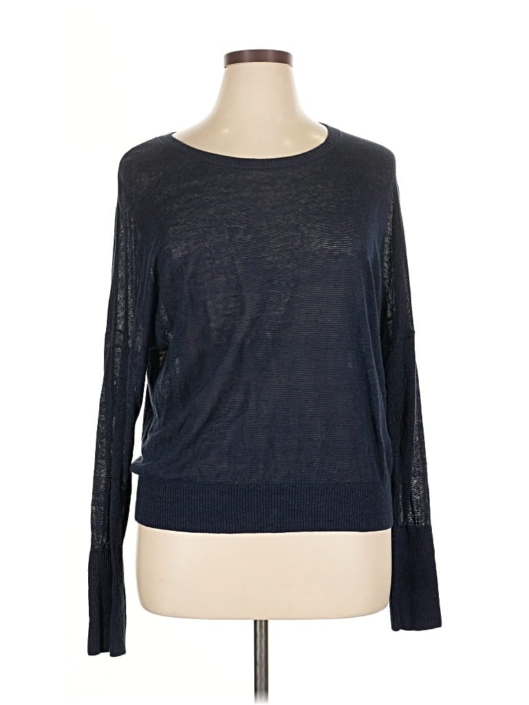 Pre-owned Banana Republic Pullover Sweater In Blue