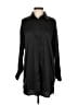 showpo Black Long Sleeve Blouse Size 4 - photo 1