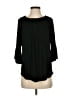 Cupio Black 3/4 Sleeve Blouse Size S - photo 1