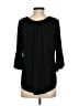 Cupio Black 3/4 Sleeve Blouse Size S - photo 2