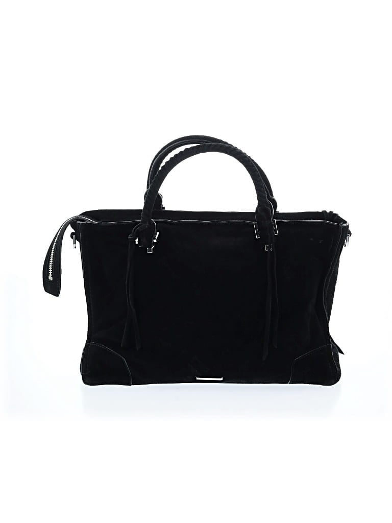 Pre-owned Rebecca Minkoff Leather Satchel In Black