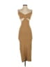 Lulus 100% Acrylic Tan Cocktail Dress Size XS - photo 1