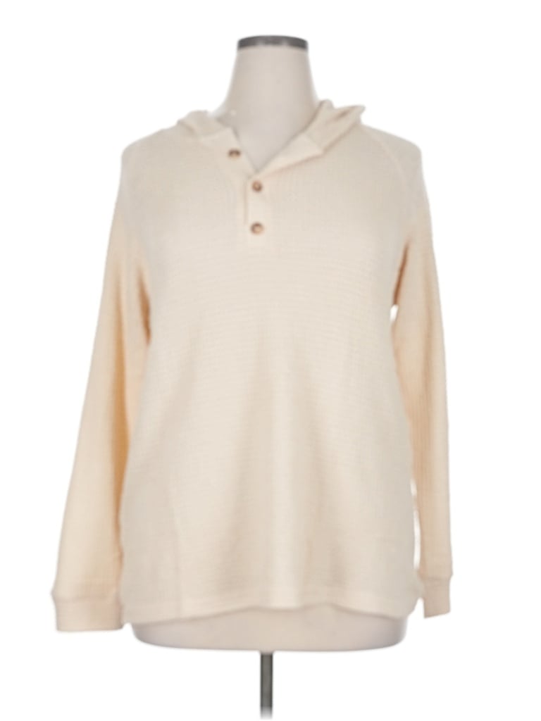 Pre-owned Unbranded Pullover Sweater In White