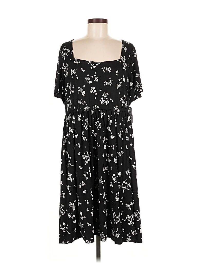Butter Super Soft Casual Dress In Black