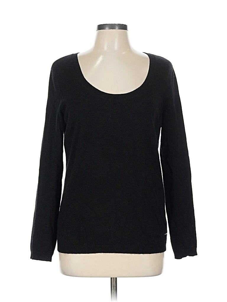 Pre-owned Talbots Pullover Sweater In Black