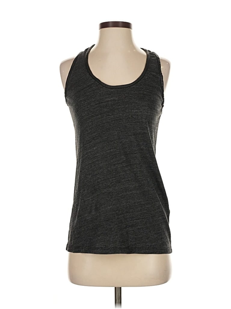 Pre-owned 7 For All Mankind Active Tank Top In Gray