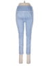 Peach Checkered-gingham Blue Active Pants Size L - photo 2