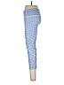 Peach Checkered-gingham Blue Active Pants Size L - photo 5
