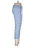 Peach Checkered-gingham Blue Active Pants Size L - photo 4
