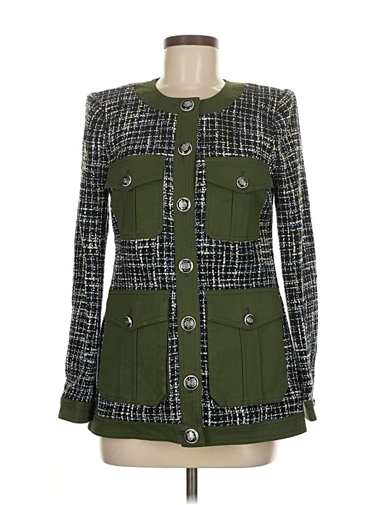 Pre-owned Veronica Beard Jacket In Green