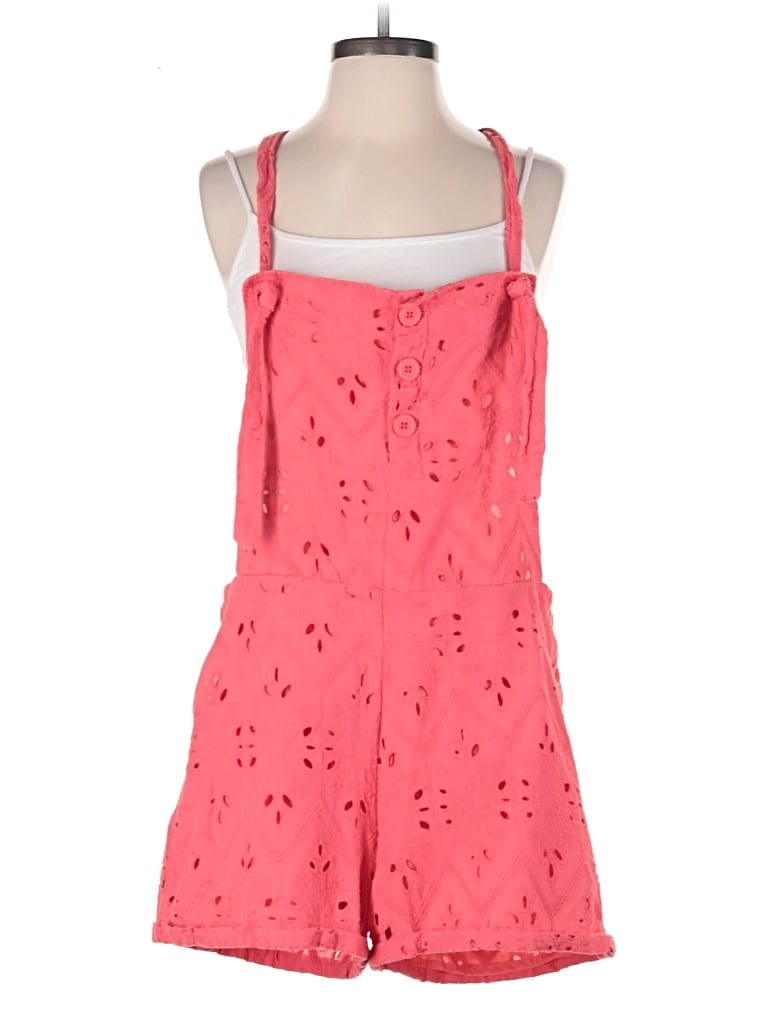 Pre-owned Davi & Dani Romper In Pink