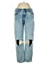 ONETEASPOON 100% Cotton Hearts Blue Jeans Size 25 waist - photo 1