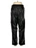 Gap 100% Polyester Black Faux Leather Pants Size M - photo 2