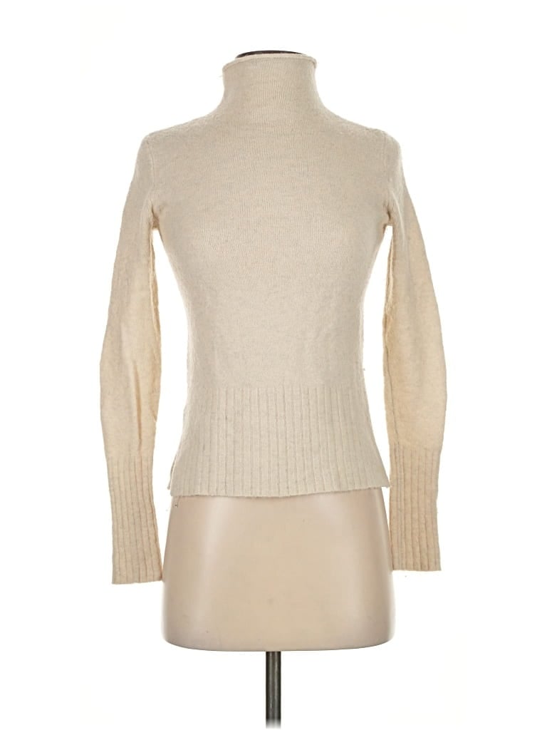 Pre-owned Madewell Turtleneck Sweater In Brown