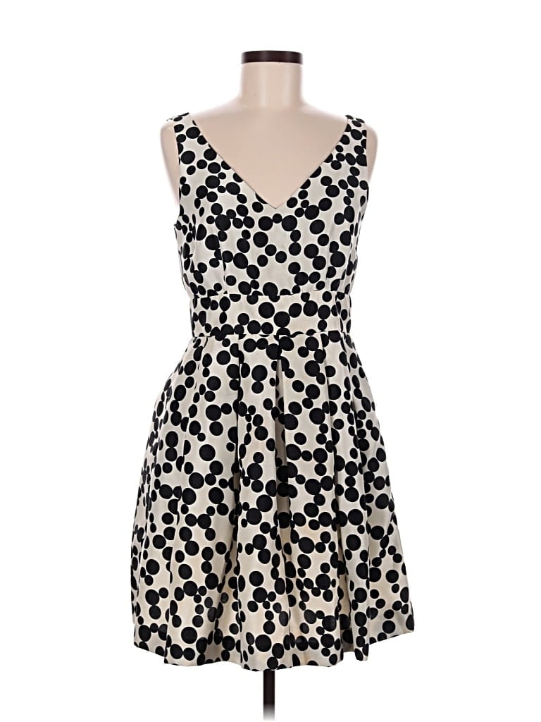 Pre-owned Taylor Cocktail Dress In White