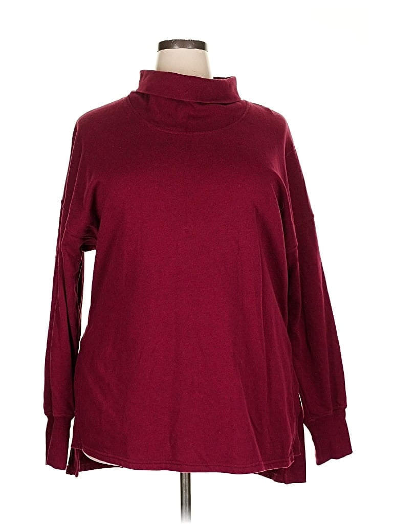 Pre-owned C9 By Champion Turtleneck Sweater In Burgundy