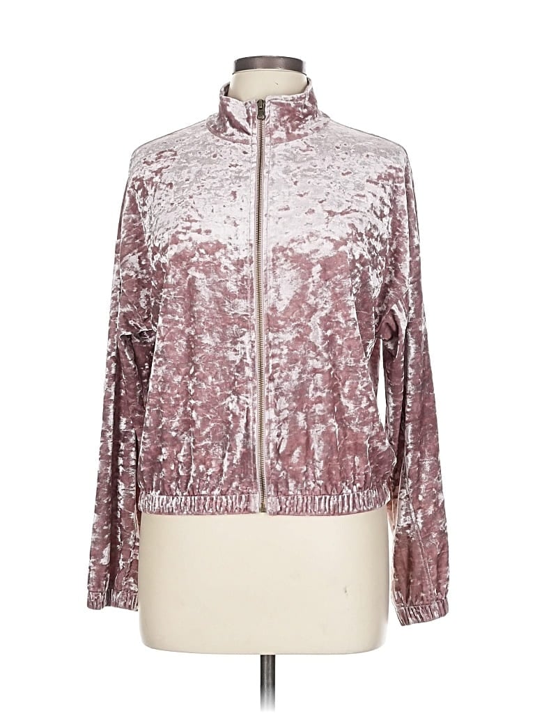 Pre-owned Hippie Rose Track Jacket In Pink