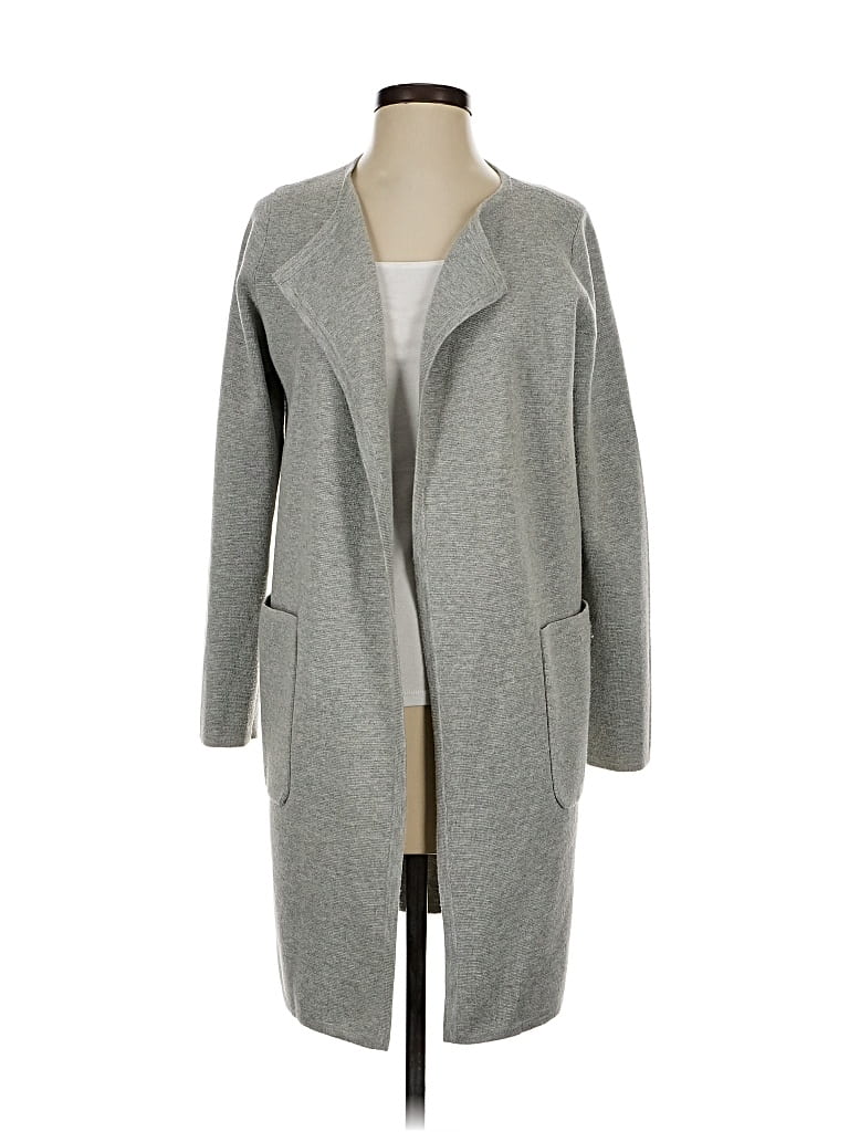 Pre-owned J.crew 365 Coat In Gray