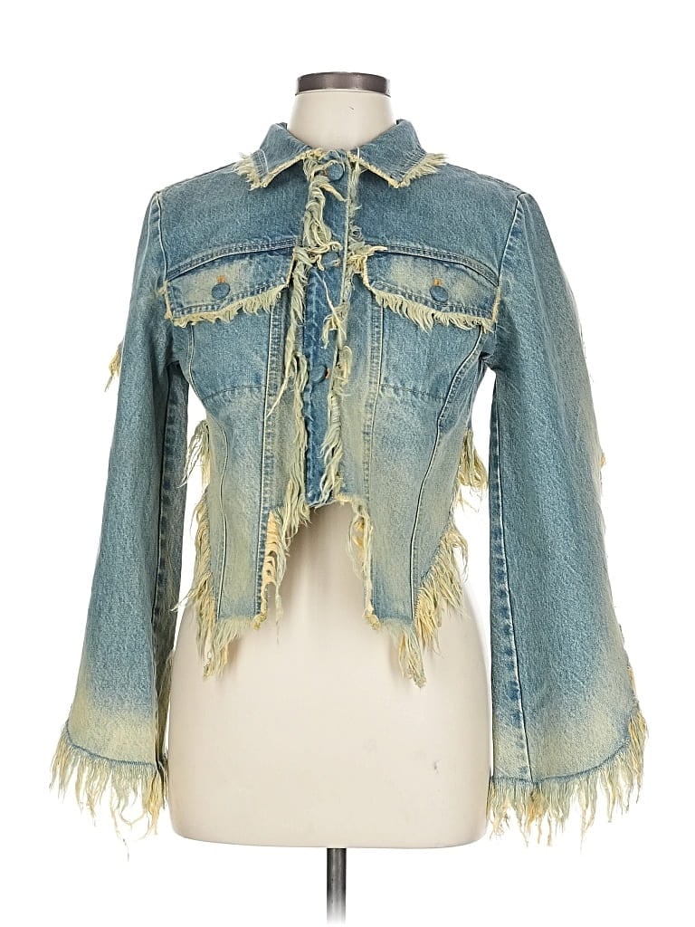 Kseniaschnaider Denim Jacket In Blue