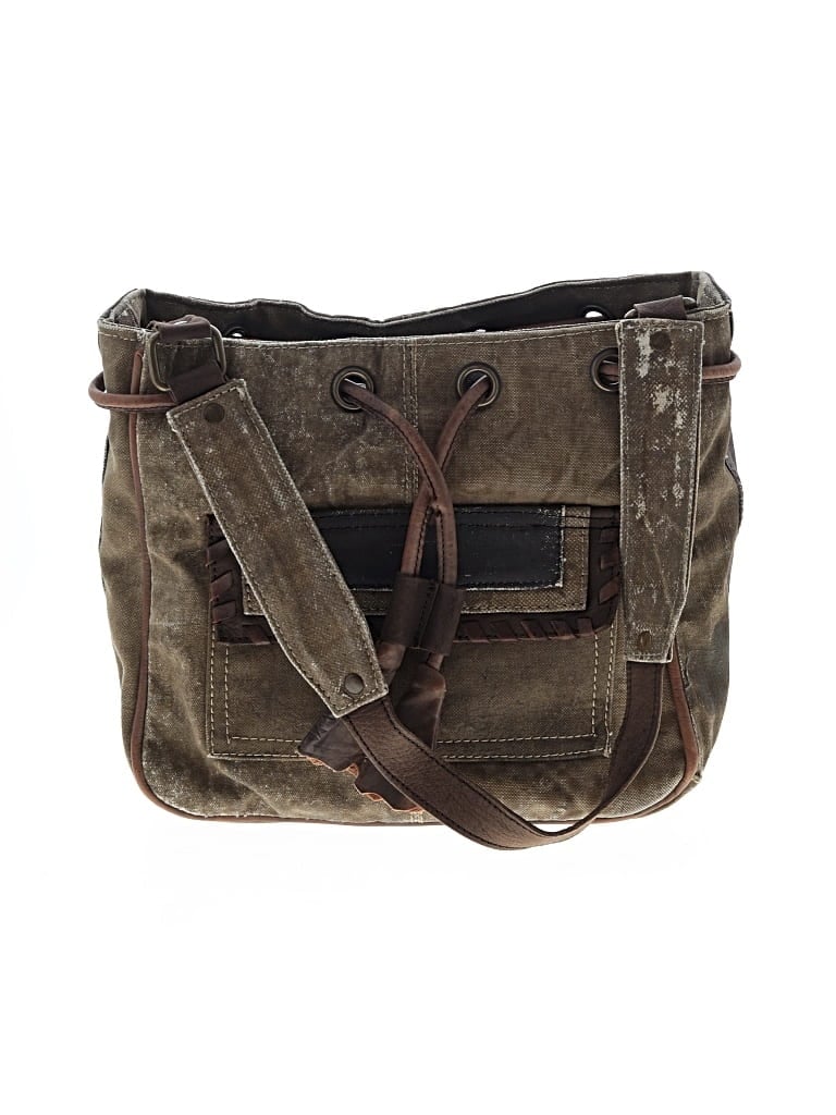 Pre-owned Mona B Shoulder Bag In Brown