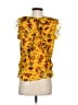 Rebecca Minkoff 100% Polyester Yellow Sleeveless Blouse Size S - photo 2