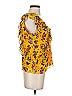 Rebecca Minkoff 100% Polyester Yellow Sleeveless Blouse Size S - photo 4