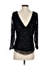 Zara Basic Black 3/4 Sleeve Top Size S - photo 2