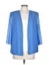 Karen Miller 100% Polyester Blue Blazer Size 10 - photo 1
