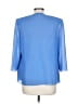 Karen Miller 100% Polyester Blue Blazer Size 10 - photo 2