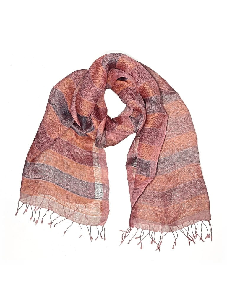 Pre-owned Unbranded Scarf In Pink