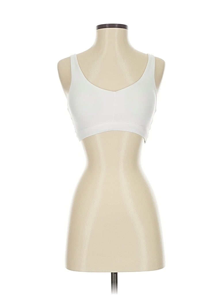 Pre-owned Beyond Yoga Sports Bra In White