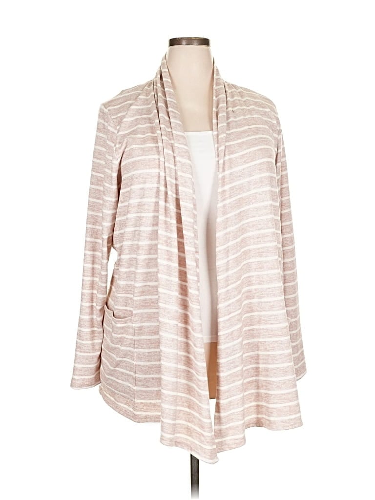 Pre-owned Croft & Barrow Kimono In Brown