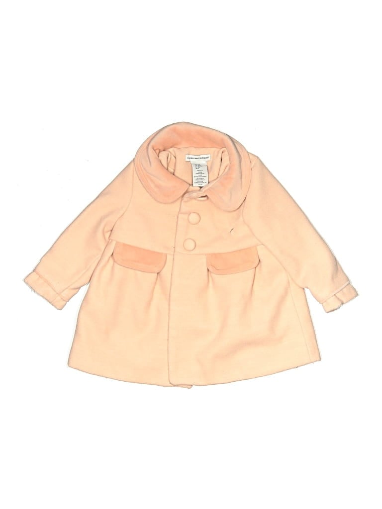 Pre-owned Cupcakes And Cashmere Babies' Coat In Orange