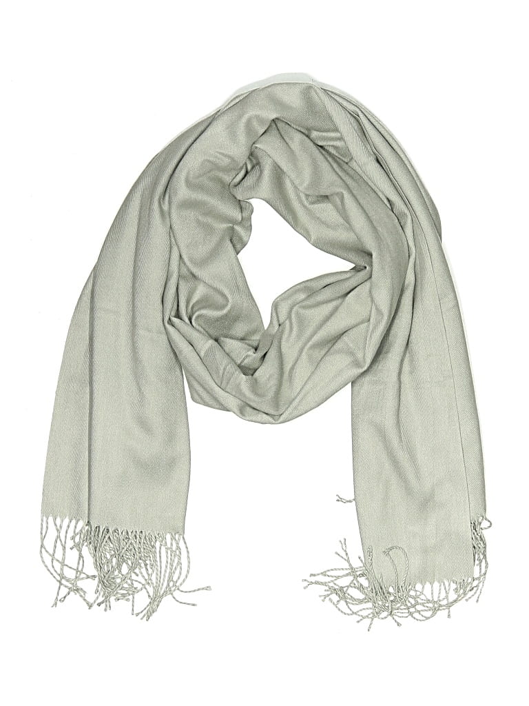 Pre-owned Unbranded Scarf In Gray