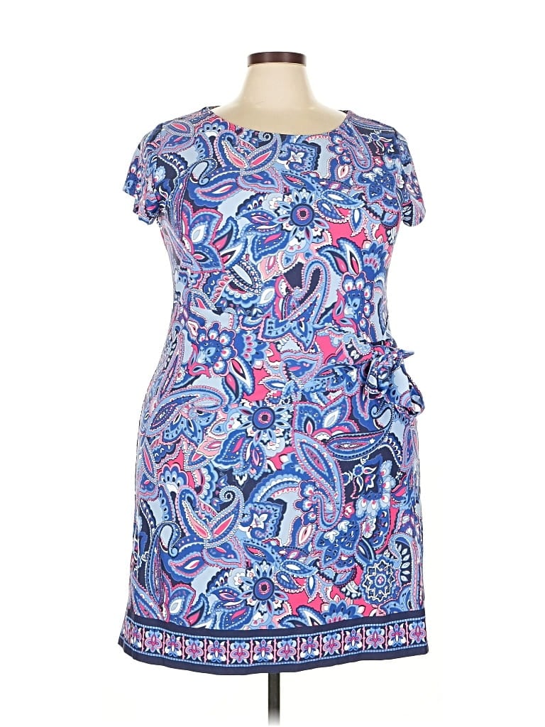 Pre-owned Talbots Casual Dress In Blue