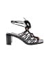 Lulus Black Sandals Size 7 - photo 1