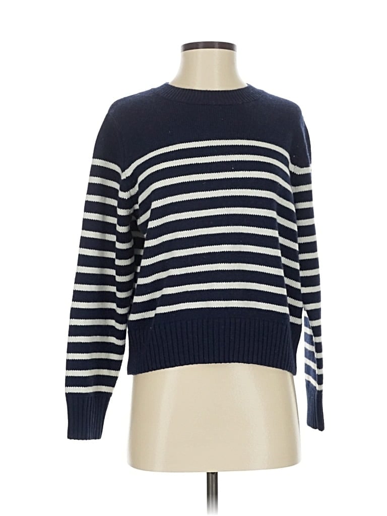 Pre-owned Long Wharf Supply Co. Pullover Sweater In Blue