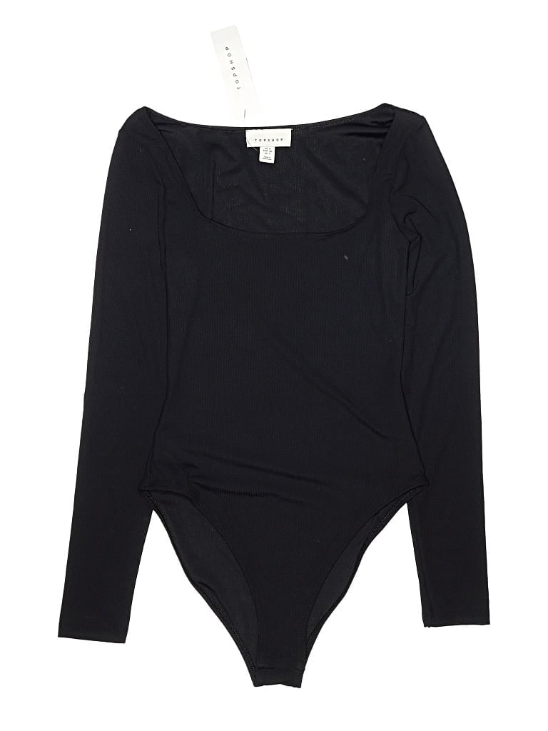 Topshop Bodysuit In Black