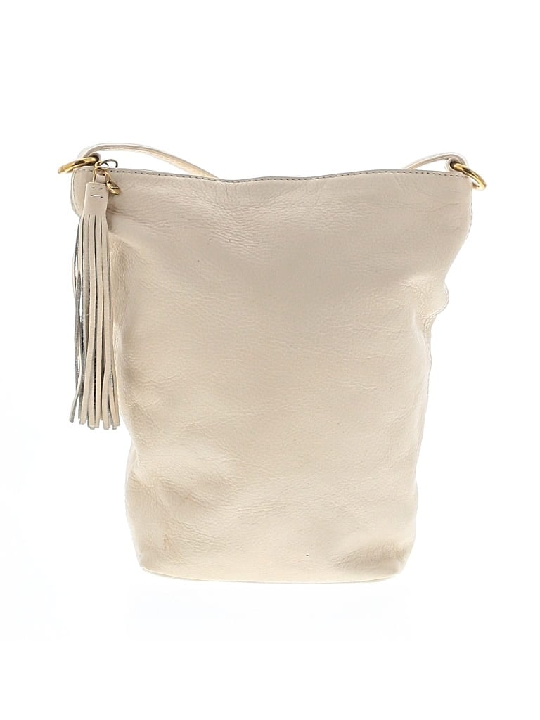 HOBO THE ORIGINAL Pre-owned Hobo Bag The Original Leather Crossbody Bag In White